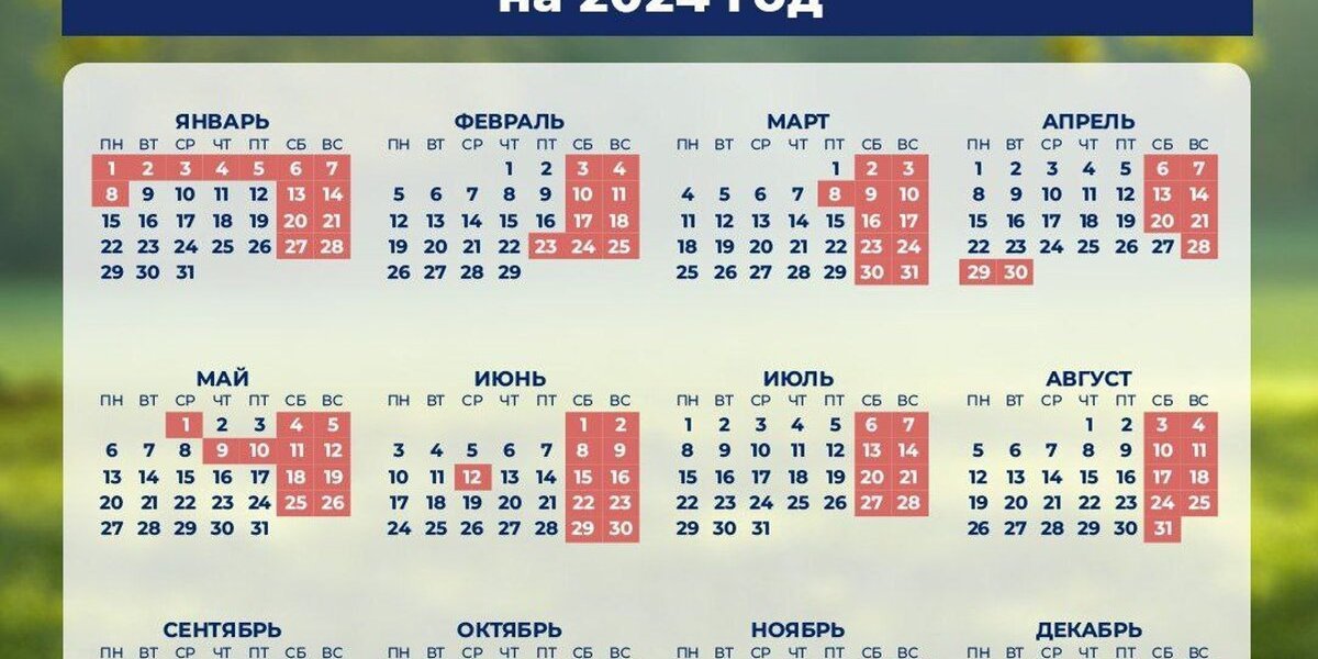 Как россияне отдыхают 1 и 9 мая в 2024 году: подробный календарь